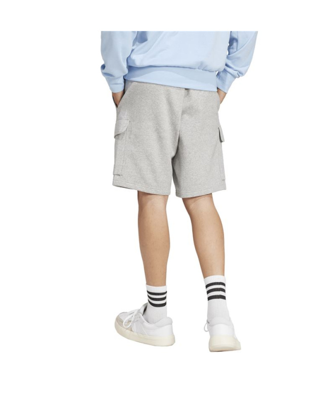 Pantalones adidas Felczy Sho Hombre Gris/Negro