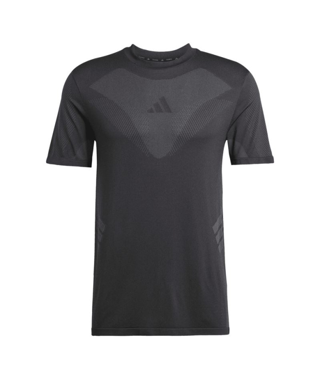 T-shirt adidas Gym+ Fitness , taille Homme , noir