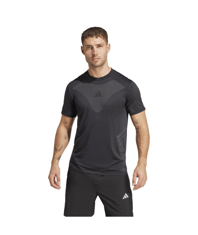 T-shirt adidas Gym+ Fitness , taille Homme , noir