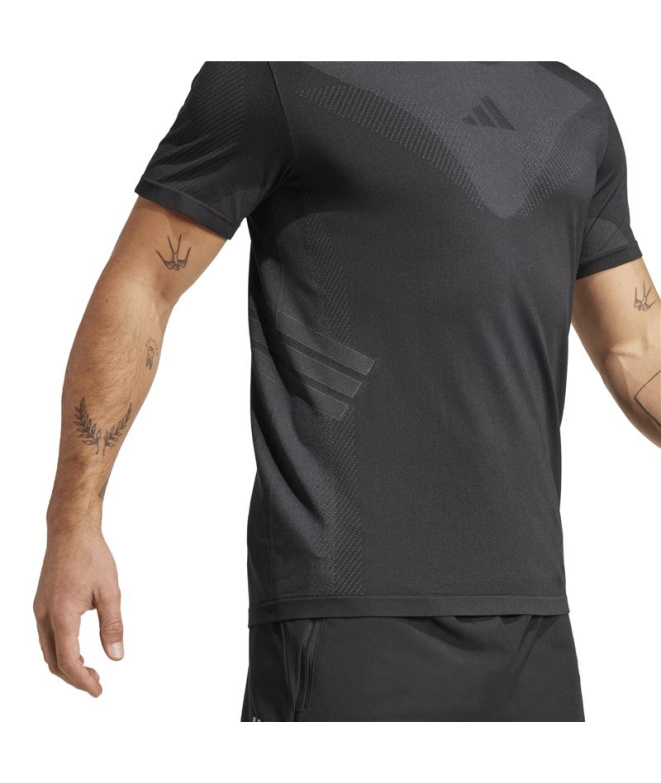 T-shirt adidas Gym+ Fitness , taille Homme , noir