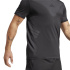 T-shirt adidas Gym+ Fitness , taille Homme , noir