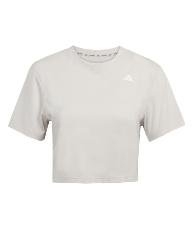 T-shirt Fitness beige adidas We Min Femme
