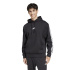 Sudadera adidas 3 Bandas Fl Hd Hombre Negro/Blanco