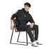 Sudadera adidas 3 Bandas Fl Hd Hombre Negro/Blanco