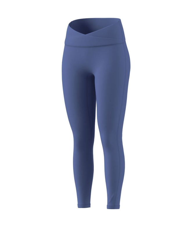 Mallas de Fitness adidas 3Ss X-Over L Mujer Azul