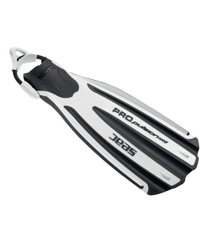 Aletas Propulsion S C/ Bungee Blanco Seac