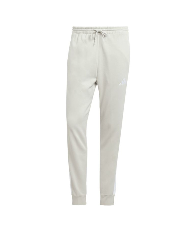 Pantalones adidas 3 Bandas Fl Tc Hombre Blanco