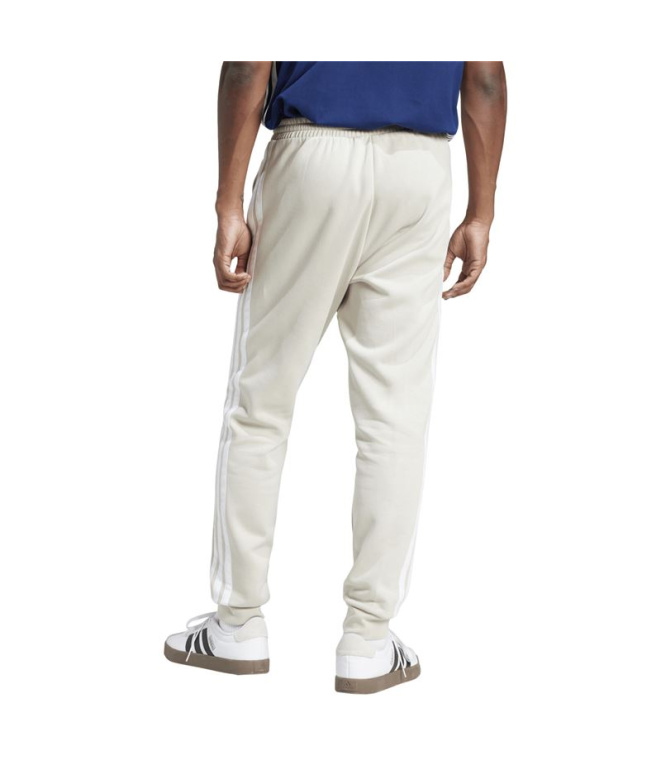 Pantalones adidas 3 Bandas Fl Tc Hombre Blanco