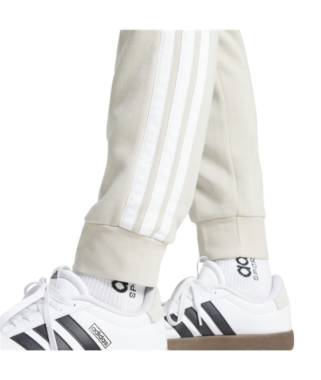 Pantalones adidas 3 Bandas Fl Tc Hombre Blanco