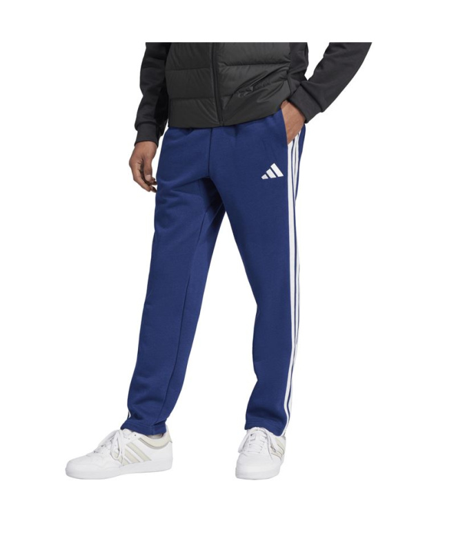 Calça Homem adidas 3 Stripes Fl O, azul...