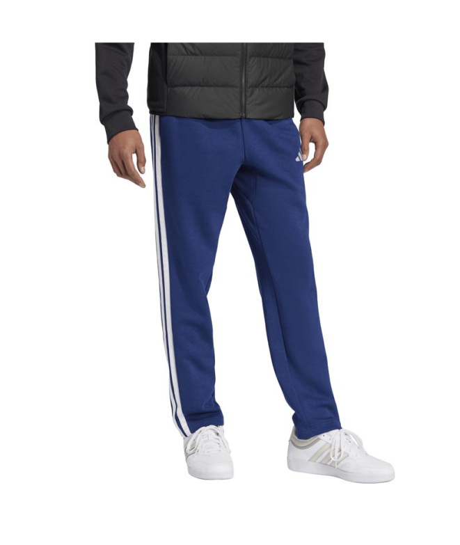 Calça Homem adidas 3 Stripes Fl O, azul...