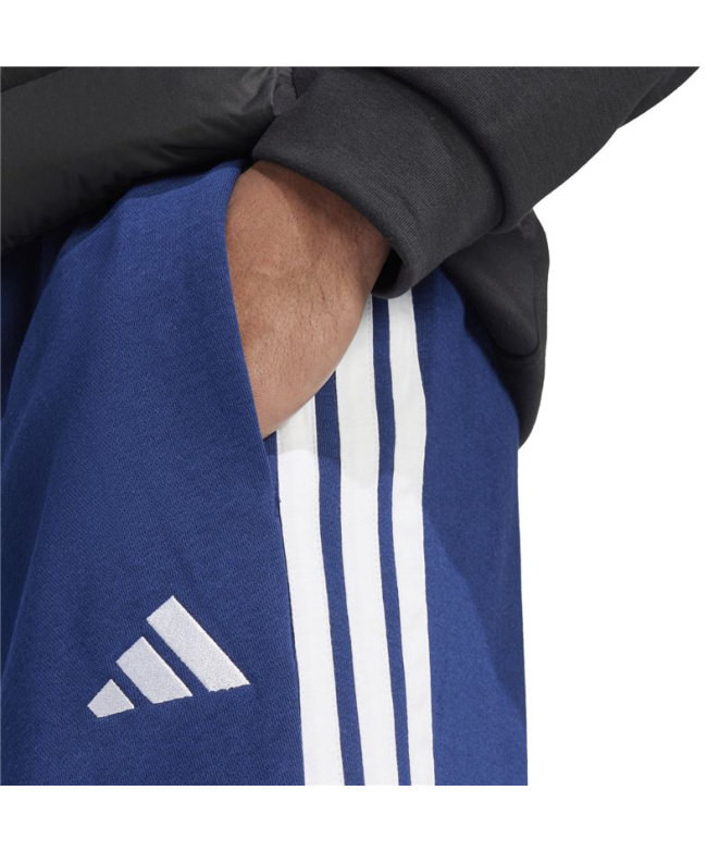 Calça Homem adidas 3 Stripes Fl O, azul...