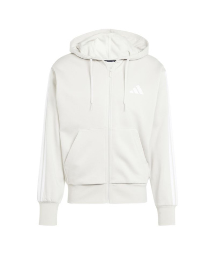 Moletom Homem adidas 3-Stripes FL FZ HD bege