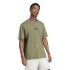 T-shirt Homme adidas 3 bandes SJ vert foncé/noir