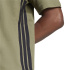 T-shirt Homme adidas 3 bandes SJ vert foncé/noir
