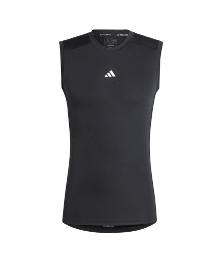 Camiseta regata de compressão adidas Techfit para Fitness...