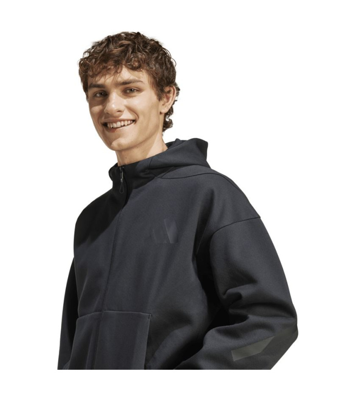 Casaco adidas ZNE com zíper frontal completa...