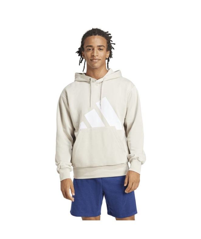 Sweat beige adidas Bl Fl Hd Homme