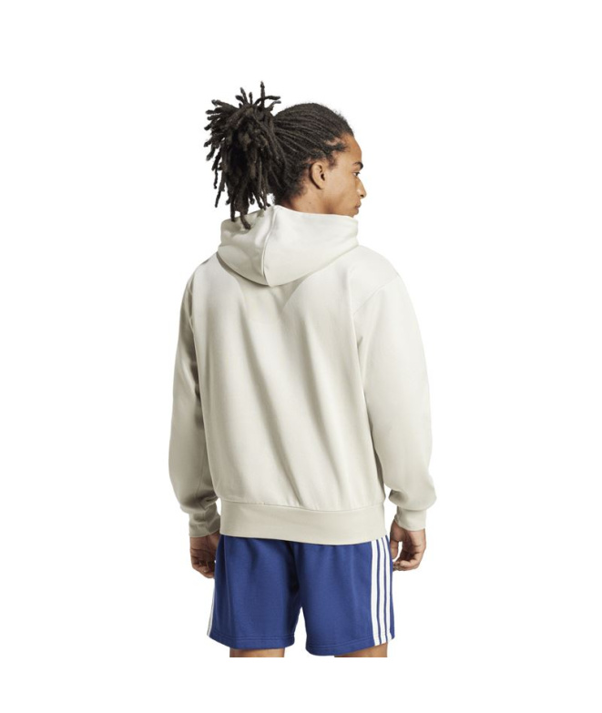 Sweat beige adidas Bl Fl Hd Homme