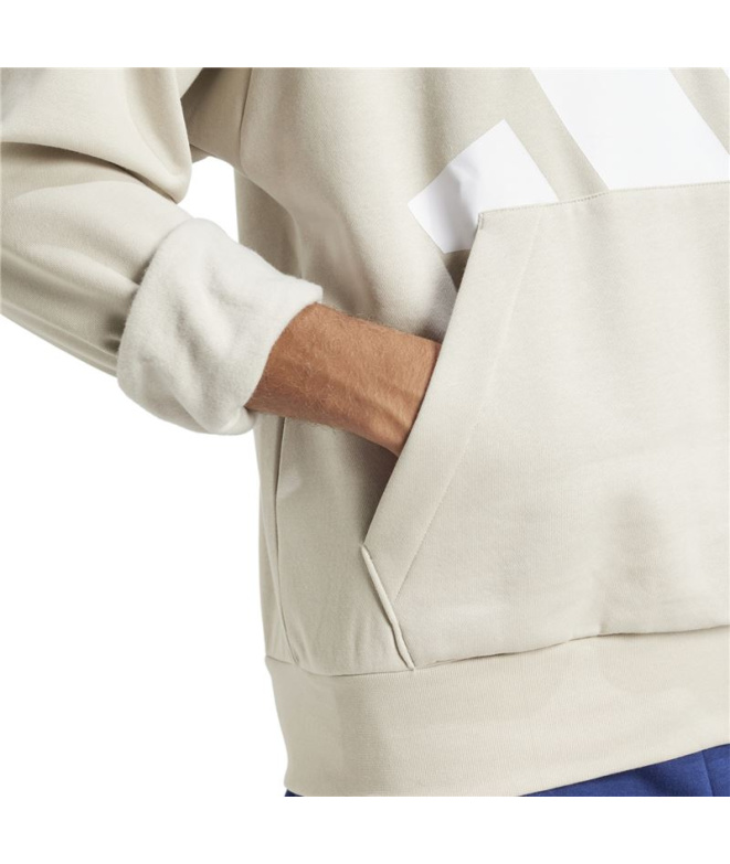 Sweat beige adidas Bl Fl Hd Homme