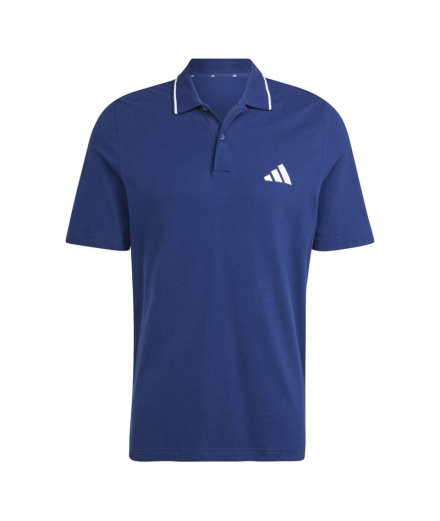 Homem Polo adidas SL PQ PS azul-escuro/branca