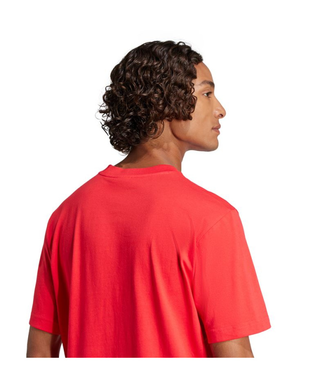 T-shirt Homme adidas SL Sj bordeaux/noir