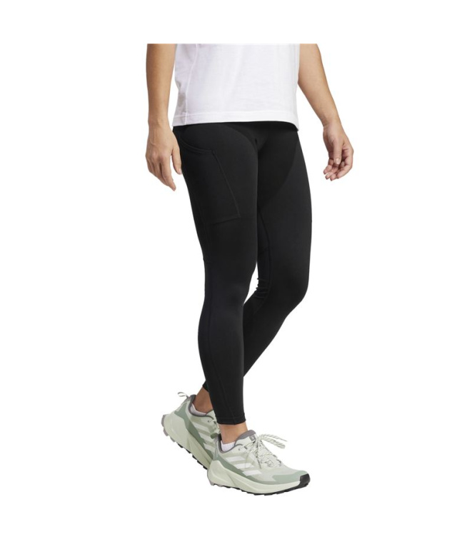 Malhas legging Mulher adidas Mt Montanha , preta.