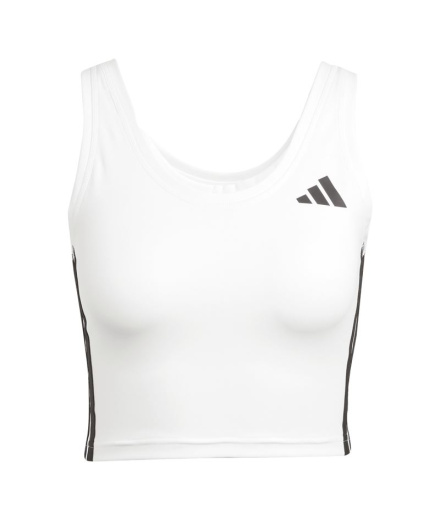 T-shirt court Fitness adidas pour Femme , à 3 bandes,...