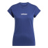 T-shirt Femme adidas Lin Sj bleu foncé/blanc