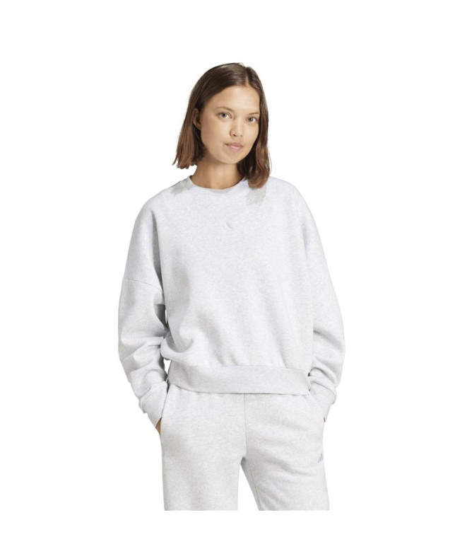 adidas Mulher Moletom SL FC SWT cinza/branco