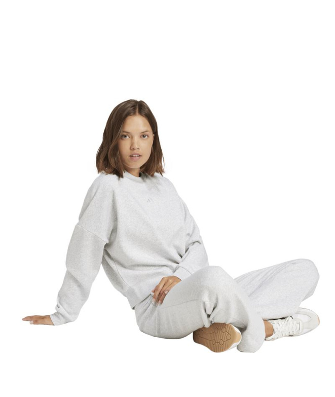adidas Mulher Moletom SL FC SWT cinza/branco