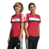 Camiseta adidas 3 Bandas Tib Infantil Rubpur/Blanco