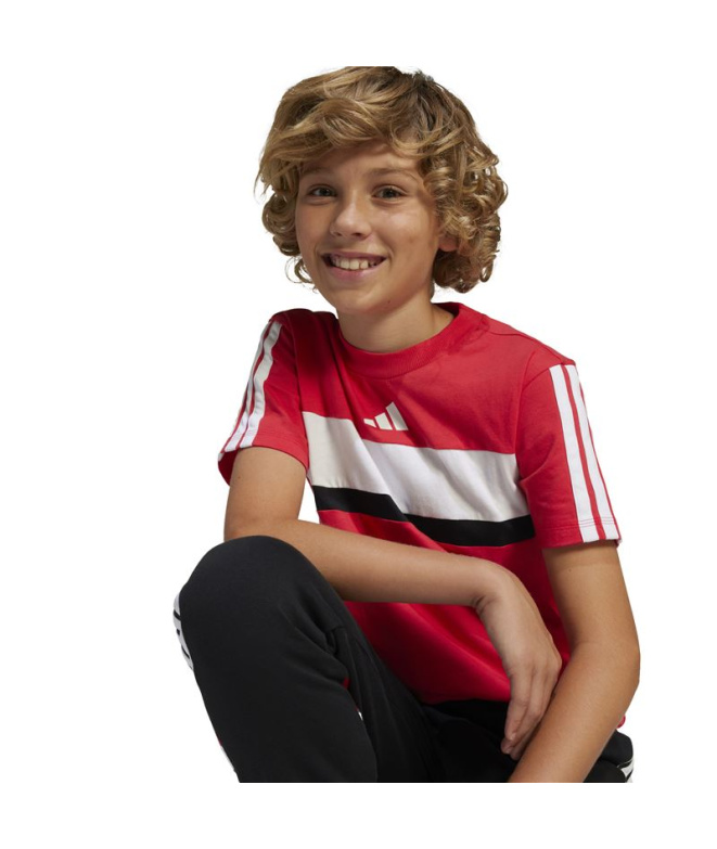 Camiseta adidas 3 Bandas Tib Infantil...