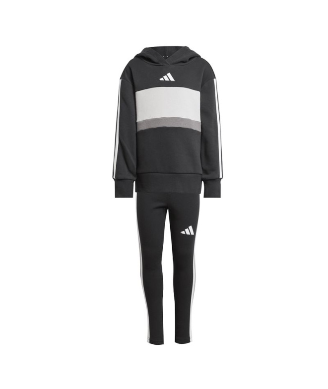 Fato de treino Infantil adidas Lg 3 Stripes Tib...