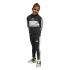 Survêtement adidas Lg 3 Stripes Tib Fl St Enfant noir