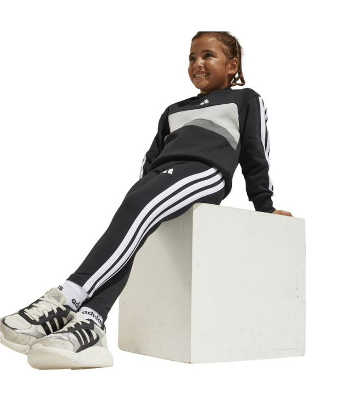 Fato de treino Infantil adidas Lg 3 Stripes Tib...