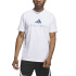 Camiseta de Baloncesto adidas Bb Perf Logo Hombre Blanco
