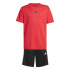 Ensemble Fitness adidas Tr-Es à 3 bandes Set Enfant , bordeaux/noir