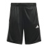 Conjunto Infantil Fitness Set adidas Tr-Es 3-Stripes, bordô/preto
