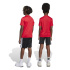 Ensemble Fitness adidas Tr-Es à 3 bandes Set Enfant , bordeaux/noir