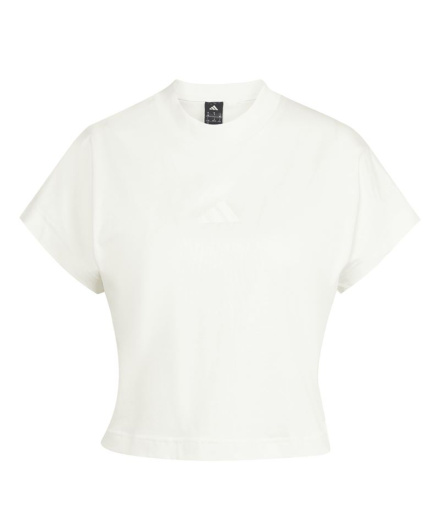 T-shirt blanc adidas toutes saisons Femme