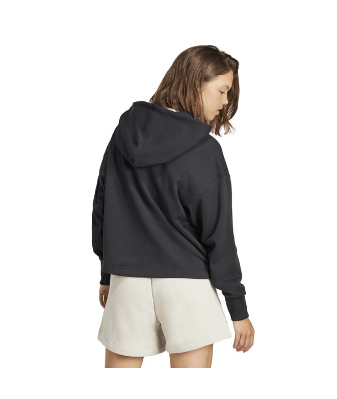 Moletom Mulher adidas All Season Ft Fz preto