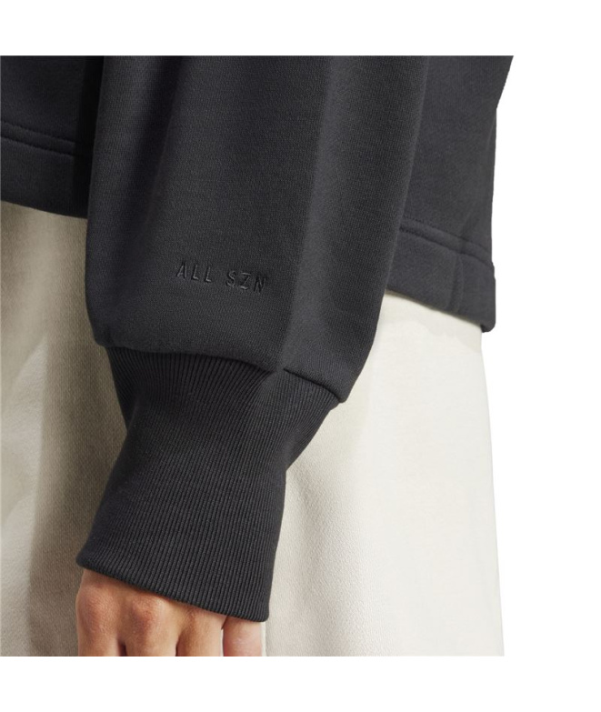 Sweat adidas All Season Ft Fz Femme noir