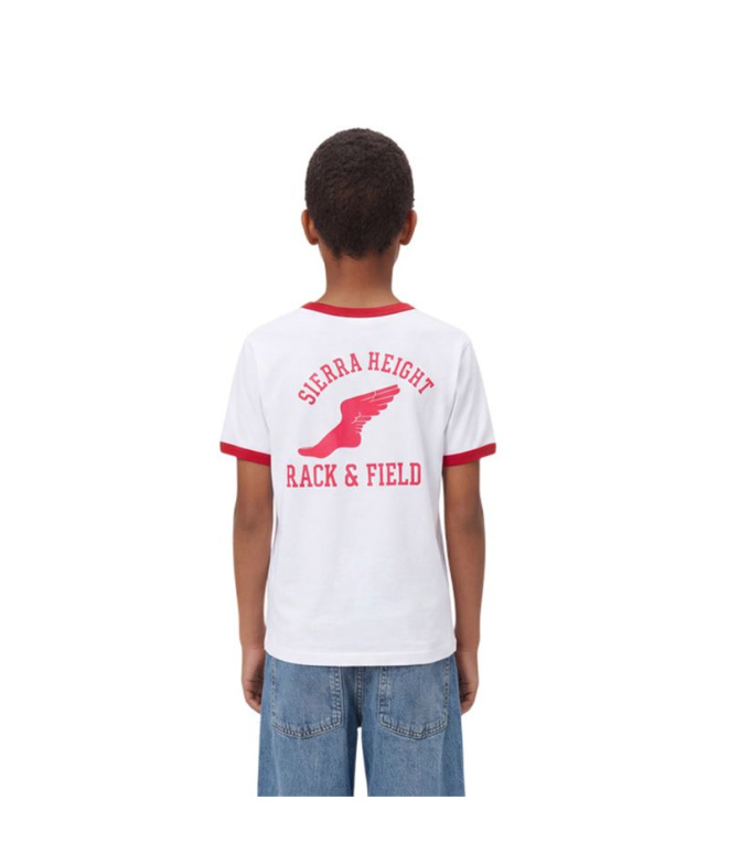 Camiseta Champion Ss Tee Niño Blanco