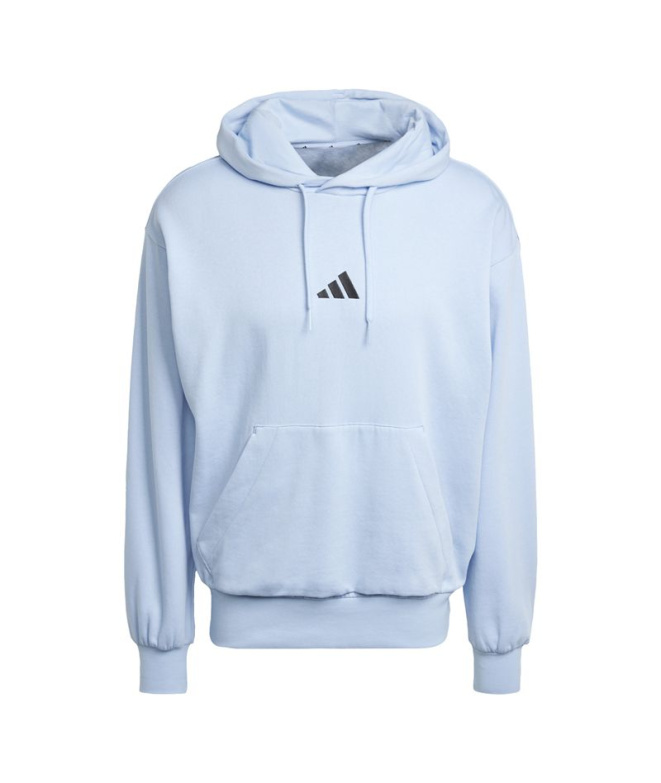 Sweat adidas Feelcozy HD Homme bleu/noir