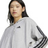 Femme adidas 3- Sweat French Terry Fz HD Gris/Noir