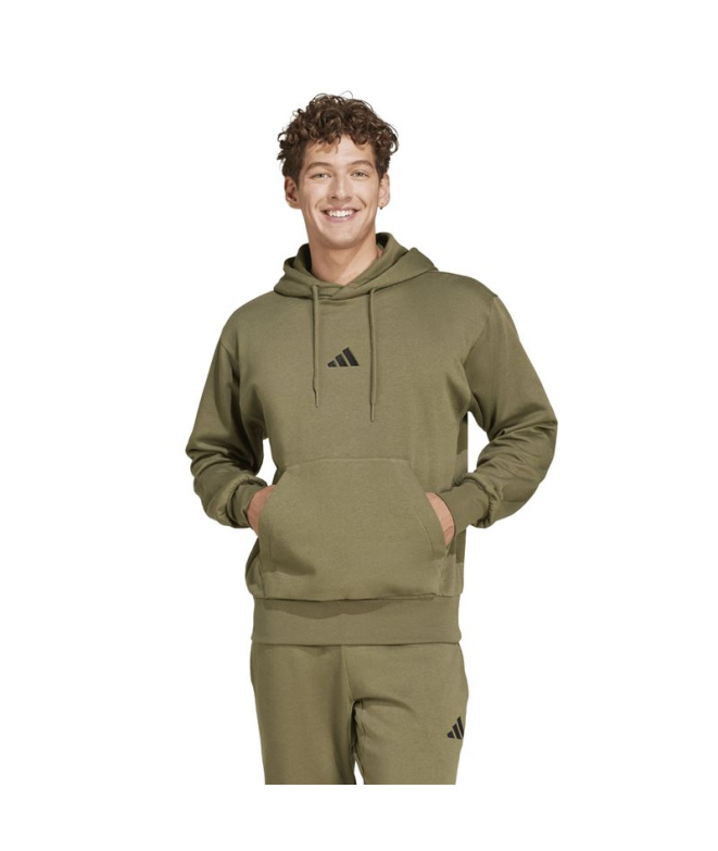 Sweat-shirt adidas Feelcozy HD Homme vert Sweat...