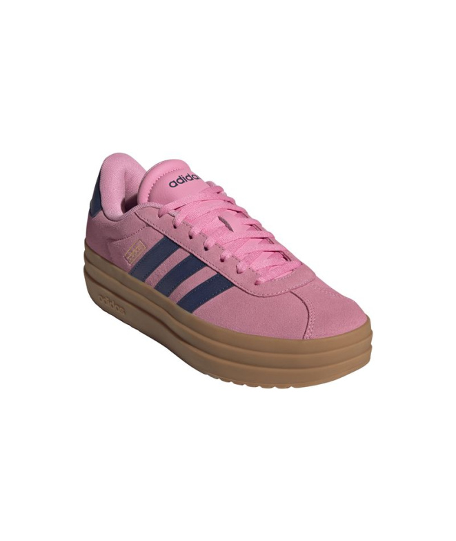 Chaussures roses adidas VL Court Bold Femme
