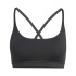 Sutiã esportivo Mulher adidas All Me Ls preto Fitness