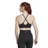Sutiã esportivo Mulher adidas All Me Ls preto Fitness